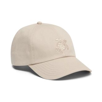 Vilebrequin Cappellino Tinta Unita Ricamo Tartaruga - - Accessories - unisex - Beige - ONE SIZE