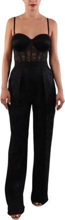 Elisabetta Franchi Mujer, Monos, Negro, Talla: L