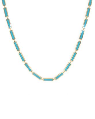 Sabrina Designs 14K Turquoise Bar Necklace