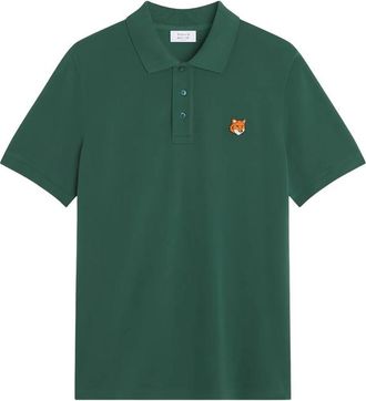 Maison Kitsun&eacute; Fox Head Polo Shirt