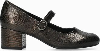 Mephisto Womens Topaze Mary Jane Pump Sandal In Bronze