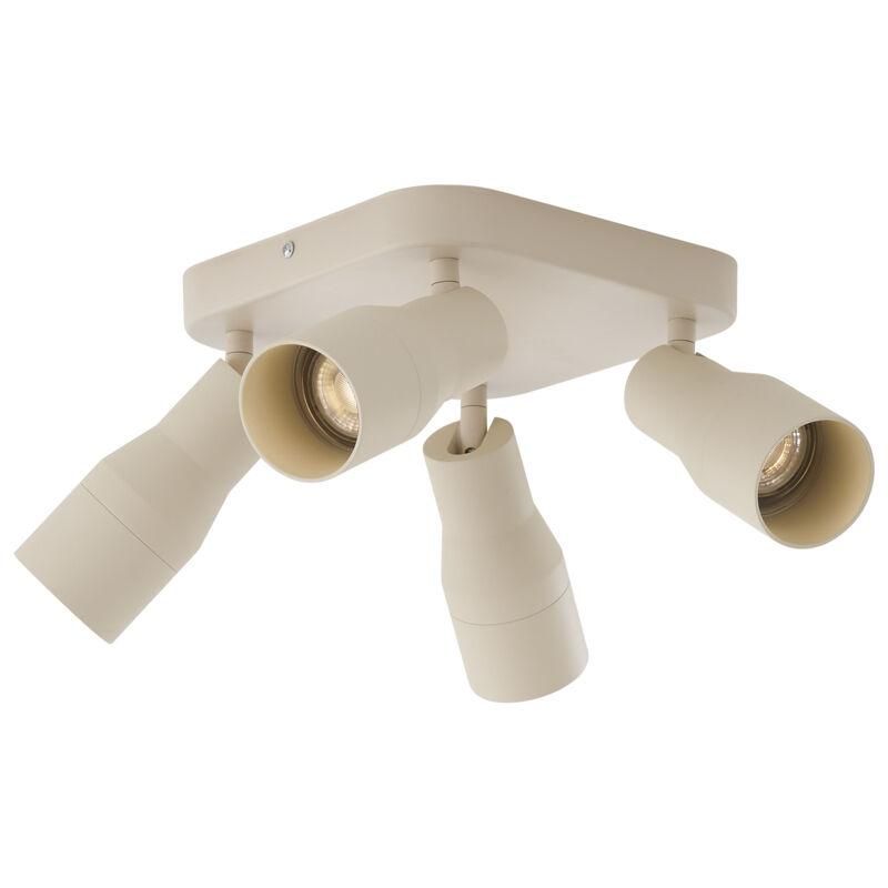 Produktbild von QAZQA - Modern Moderner Weißer Spot I Spotlight I Deckenspot I Deckenstrahler I Strahler I Lampe I Leuchte Für 1-phasiges Schienensystem Komplettset I Spotlight I Deckenspot I Deckenstrahler I Strahle