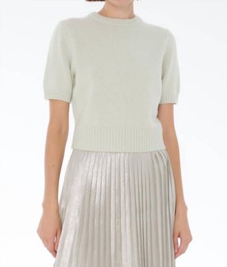 Toccin Elsie Pullover Sweater In Mint