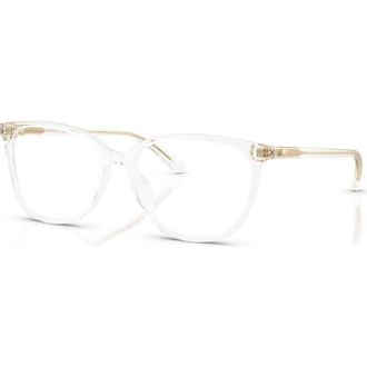 Michael Kors 55mm Rectangle optical glasses in Transparent at Nordstrom