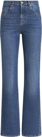 Etro Klassieke Flared Jeans - Dames - Bootcut Jeans - Blauw - W27 - Katoen - Jeans