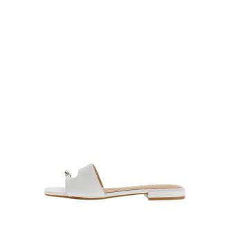 Guess Sliders, female, White, Size: 10 US Tablita Slide Sandal