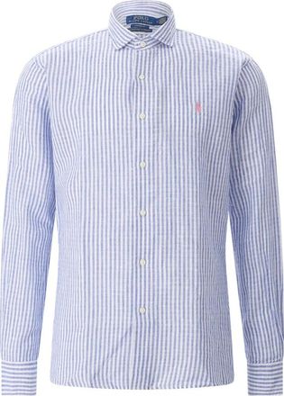 Polo Ralph Lauren Casual Overhemden - Heren - Casual Overhemden - Blauw - XL - Katoen - Overhemden