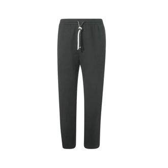 Emporio Armani Broeken, Heren, Zwart, M, Katoen, Double-Jersey Joggingbroek