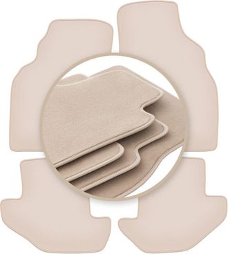 OEM Alfombrillas Beige Premium Para Ford Puma Coup&eacute; 1997-2001