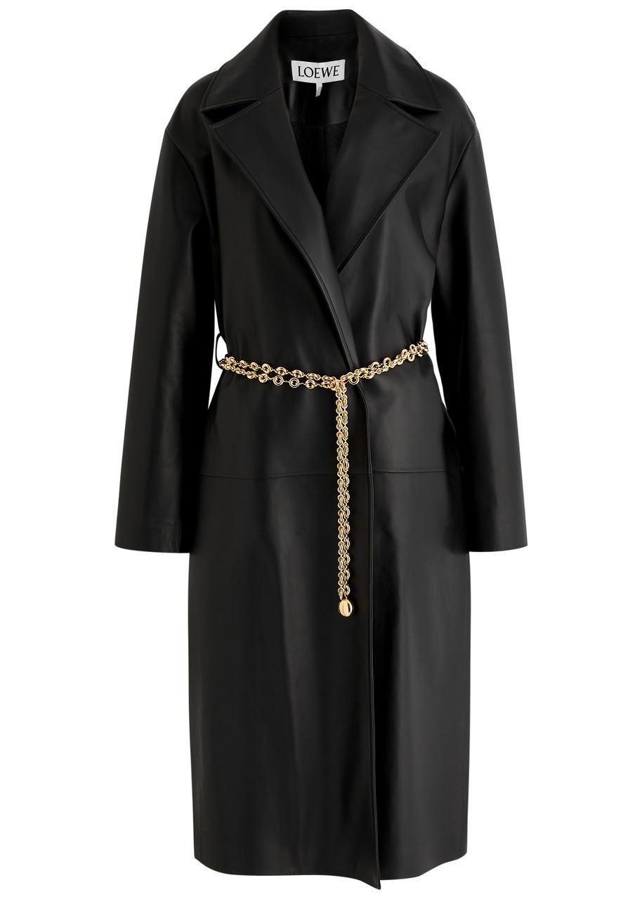 Loewe Cropped silhouette cotton trench coat | The Fashion Square