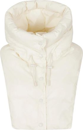 Yves Salomon Capuche - Dames - Wintersjaals - Wit - ONE Size - Accessoires