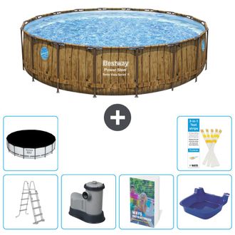 Bestway Piscina Bestway Power Steel Redonda - 549x122 Cm - 7-piezas S662