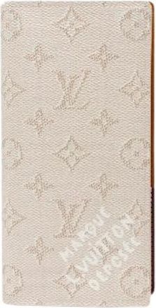 Louis Vuitton Pre-owned Wallets, female, White, Size: ONE SIZE Pre-owned Canvas Wallet