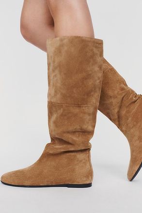 Vagabond Aleya Suede Tall Scrunch Boots