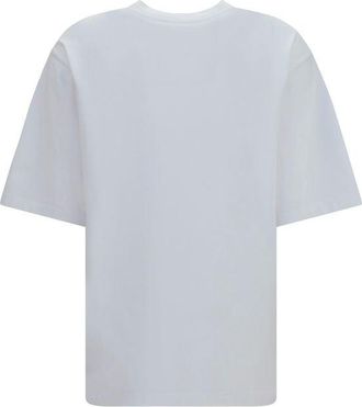 Dolce & Gabbana Womens White Cotton T-Shirt