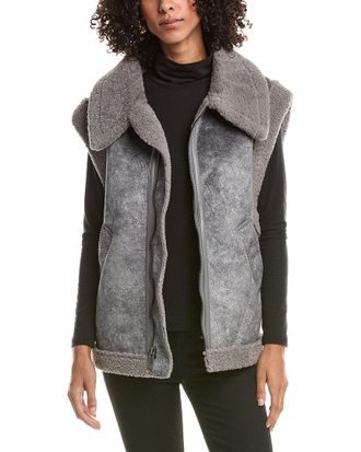 Frye Faux Sherpa Vest