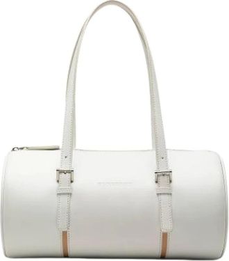 Burberry Borsa a spalla vintage Pre-owned - - Pre-owned - Donna - Bianco - ONE SIZE