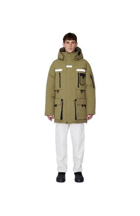 Quartz Co. VOSTOK | Hooded Down Expedition Jacket in Khaki at Nordstrom, Size Medium