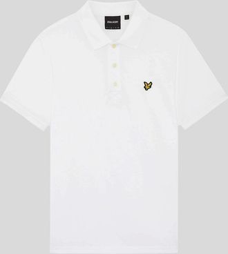 Lyle & Scott Lyle And Scott Mens Cotton Jersey Polo Shirt - White - Size: 46/Regular