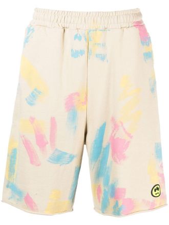 Barrow Bermuda con fantasia tie-dye - Toni neutri