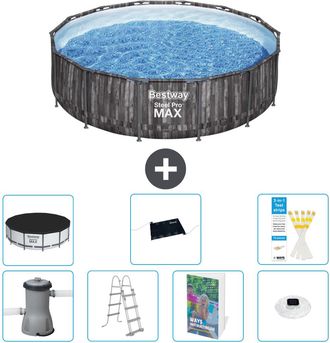 Bestway Piscina Bestway Steel Pro Max Redonda - 427x107 Cm - 8-piezas S598