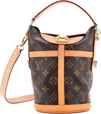 Louis Vuitton Duffle Handbag Monogram Canvas bucket bag - Bruin