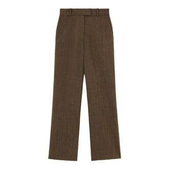 Ganni Mujer, Pantalones, Marr&oacute;n, Talla: L