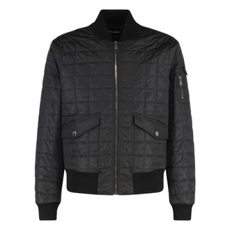 Dolce & Gabbana Coats - Heren - Bomber jackets - Zwart - L - Jassen