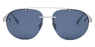 Bulgari BV40052U 17V Mens Sunglasses Silver Size 60
