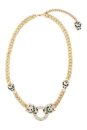 Eye Candy Los Angeles Bite My Necklace in Gold at Nordstrom Rack