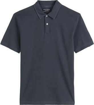 Marc O'Polo short-sleeve polo shirt - Blue
