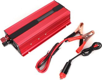OEM Inversor Solar De 2000 W Para Coche, Carga Usb, Pantalla Lcd, De 12 V Cc A 220 V Ca