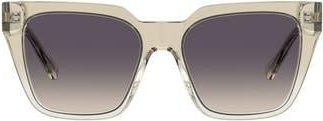 Love Moschino 52mm Square Sunglasses in Beige at Nordstrom Rack