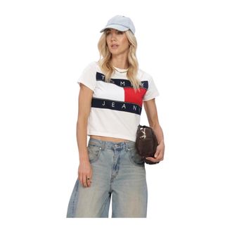 Tommy Jeans Donna, Top, Multicolore, M, new