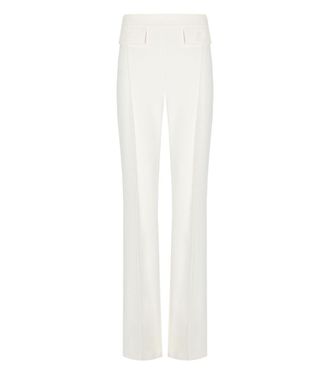 Elisabetta Franchi PANTALONE A PALAZZO AVORIO ELISABETTA FRANCHI