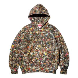 SUPREME x Mike Kelley SS26 Zip Up Hooded Sweatshirt Multicolor SUP-SS26-171