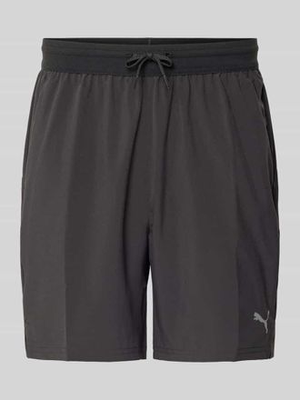 Puma Shorts mit elastischem Bund und Logo in Black, Gr&ouml;&szlig;e M