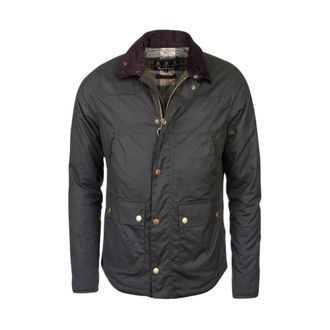 Barbour Reelin WAX Jacket Size: Xxl- colour: Sage - male - Barbour - Light Jackets - Green - 2XL - Jackets