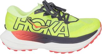 Hoka One One Rocket X Trail - Dames - Hardloopschoenen - Geel - 39 1/3 EU - Fitness