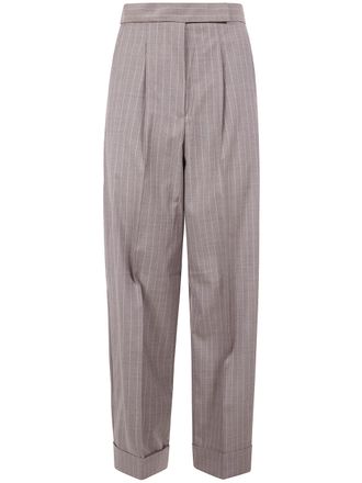 Max Mara Mxmmanetta Short Light Wool Trousers