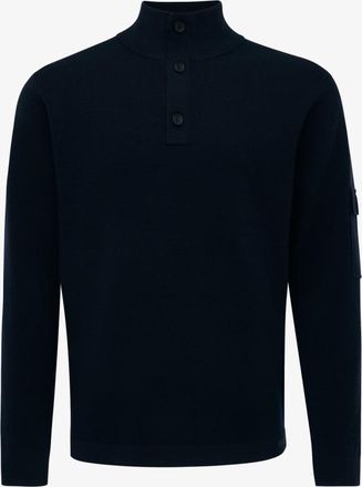 Genti Turtle Button | Donkerblauw
