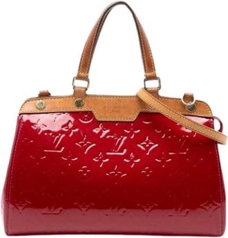 Louis Vuitton Pre-owned Handbags, female, Red, Size: ONE SIZE Pre-owned Brea PM