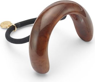 Lelet NY Marbled Arch Ponytail Cuff in Tortoise at Nordstrom
