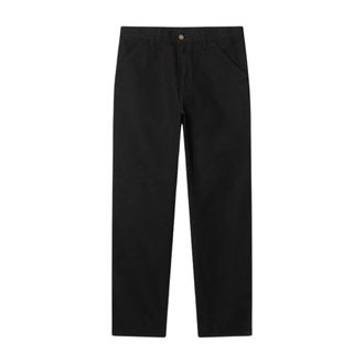 Carhartt Work in Progress Carhartt Wip, Straight Trousers, male, Black, Size: W32 Cargo Pants