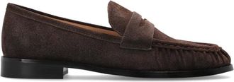 Furla Schoenen, Dames, Bruin, 36 EU, Leer, Zachte Loafers