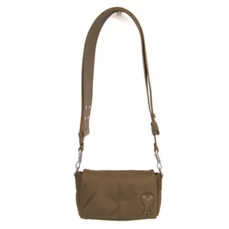 Ami Nylon Shoulder Bag (Pre-Owned)