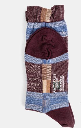Antipast Checkered Socks - Purple