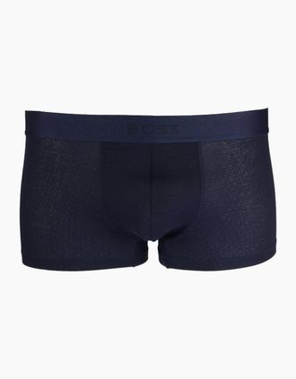 HUGO BOSS Mens BOSS Performance Lyocell Trunk Energetic, Dark Blue - Size: 37/36/32