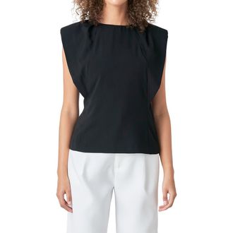 endless rose Sleeveless Top in Black at Nordstrom Rack, Size X-Small