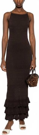 Staud Bliss Dress In Earth